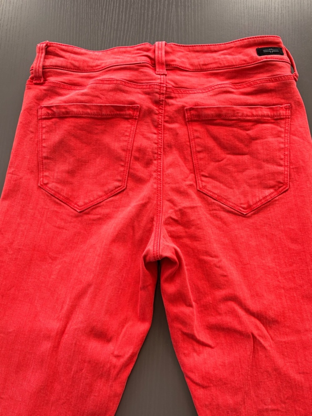 Liverpool: Bright Red Women’s Skinny Jeans - Picture 6 of 9